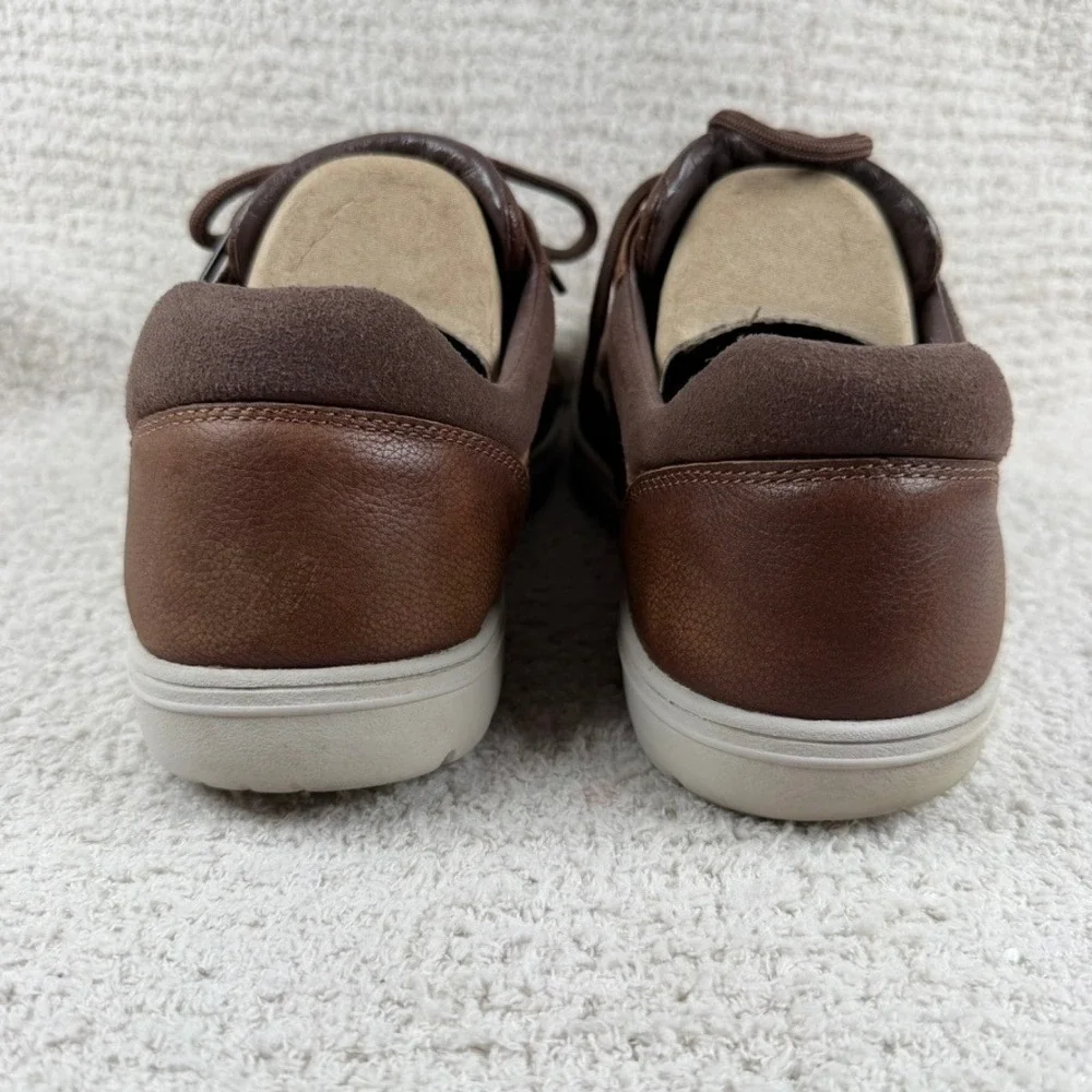 Lems Nine2Five V2 Mens 13 Barefoot Leather Shoes Coffee Cream Brown Minimalist